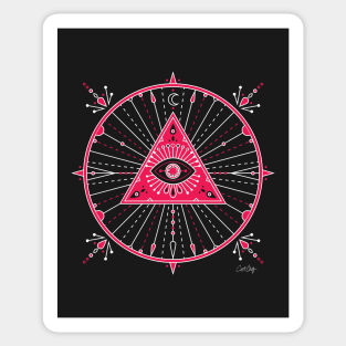 Evil Eye Mandala Sticker